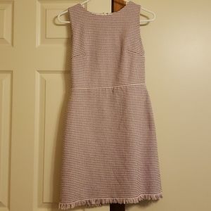 Loft Sleeveless plaid dress